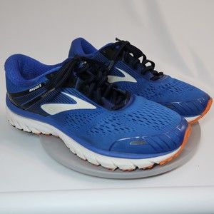 Brooks Adrenaline GTS 18 Men's 9.5 Blue Multicolor Running Shoes Sneakers